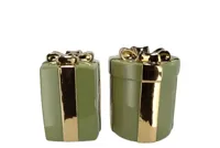 JOY MAJESTIC GREEN VASE PRESENT 16X20CM JOY MAJESTIC GREEN VASE PRESENT 16X20CM