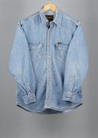 Wrangler Blue vintage denim shirt in size M for Unisex - thumbnail