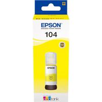 Epson C13T00P440 104 EcoTank Navulinkt Origineel Epson Geel 65 ml - thumbnail