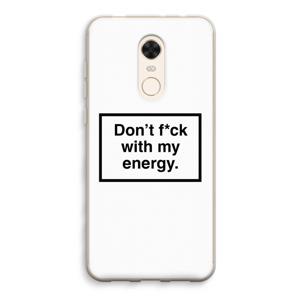 My energy: Xiaomi Redmi 5 Transparant Hoesje