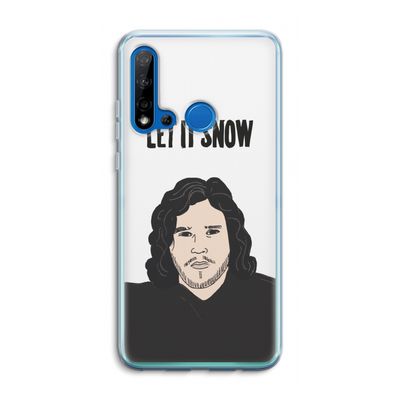 Let It Snow: Huawei P20 Lite (2019) Transparant Hoesje