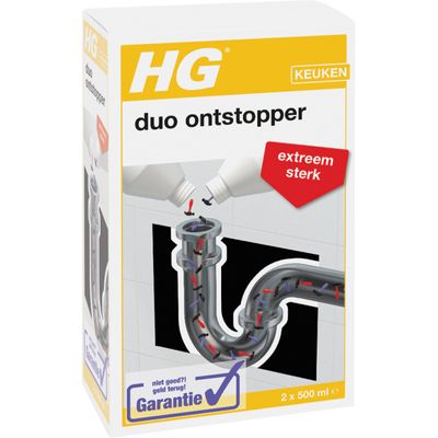 duo ontstopper, 2x 500 ml