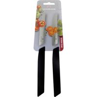 Victorinox 6.9003.11WB Victorinox Swiss modern, tomaat mes, zwart, 2 stuks Zwart