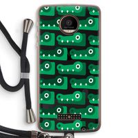 Crocs: Motorola Moto Z Force Transparant Hoesje met koord