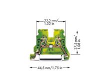 870-907  - Ground terminal block 1-p 5mm 870-907 - thumbnail