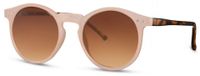 CWI zonnebril rond unisex cat. 3 beige/bruin - thumbnail