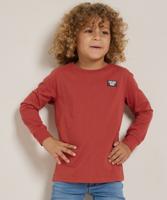 jersey top met backprint