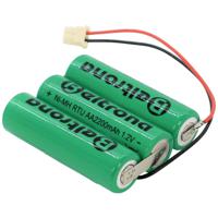 Beltrona 3AA2200ESO Accupack Aantal cellen: 3 Batterijgrootte: AA (penlite) Stekker NiMH 3.6 V 1500 mAh - thumbnail