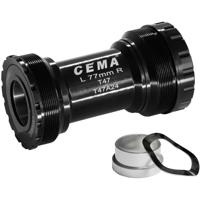 Cema bracketas t47a sram gxp sg3 coated keramisch zwart