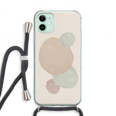 Geo #9: iPhone 11 Transparant Hoesje met koord