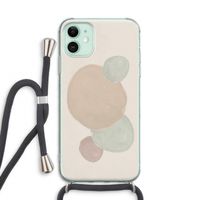 Geo #9: iPhone 11 Transparant Hoesje met koord