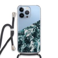 Zee golf: iPhone 13 Pro Transparant Hoesje met koord