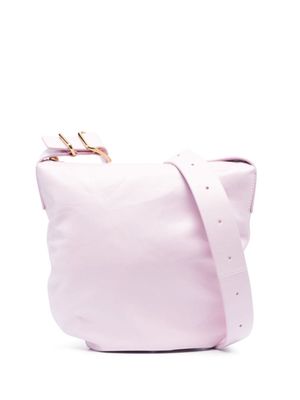 Jil Sander petit sac porté épaule en cuir - Rose