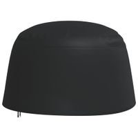 Hoes voor hangende ei-stoel 190x115 cm 420D oxford stof zwart - thumbnail
