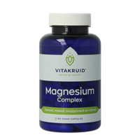 Magnesium Complex Tauraat Malaat Bisglycinaat 90 Vegetarische capsules