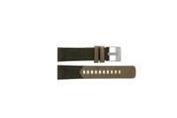 Horlogeband Diesel DZ1735 / machinus Canvas Groen 22mm