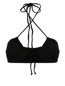 Bond-eye haut de bikini bandeau Margarita - Noir