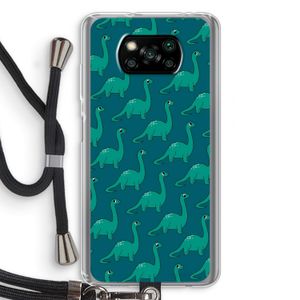 Diplodocus: Xiaomi Poco X3 NFC Transparant Hoesje met koord