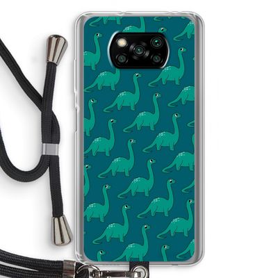 Diplodocus: Xiaomi Poco X3 NFC Transparant Hoesje met koord