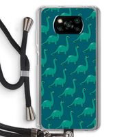 Diplodocus: Xiaomi Poco X3 NFC Transparant Hoesje met koord