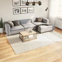 VidaXL Vloerkleed istan hoogpolig glanzend 200x280 cm crèmekleurig