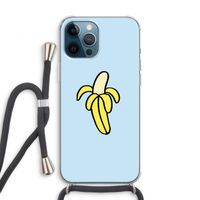 Banana: iPhone 12 Pro Transparant Hoesje met koord