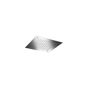 Hoofddouche Hotbath Mate Inbouw LED Vierkant 38x38 cm Geborsteld Nikkel