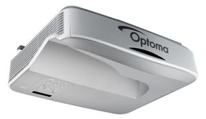 Optoma ZH400UST beamer/projector Projector met ultrakorte projectieafstand 4000 ANSI lumens DLP 1080p (1920x1080) 3D Wit