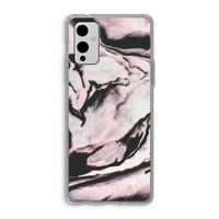 Roze stroom: OnePlus 9 Transparant Hoesje