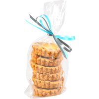 Zak | Blokbodemzak | OPP | 6/ 2 |2x20cm | transparant | 4000 stuks