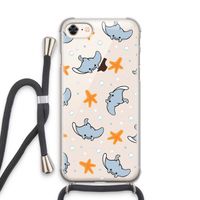 Manta: iPhone 7 Transparant Hoesje met koord