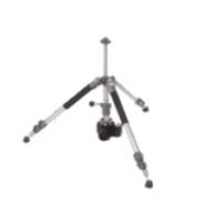 Walimex WAL-6702 + Kopf FT-00 Tripod 1/4 inch, 3/8 inch Werkhoogte: 60 - 156 cm Zilver Incl. tas, Kogelkop - thumbnail