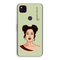 Pop-Art Creator: Google Pixel 4a 5G Transparant Hoesje Pop-Art Creator: Google Pixel 4a 5G Transparant Hoesje