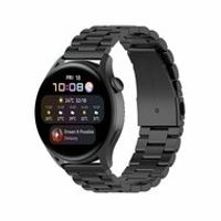 Garmin Vivoactive 4 / 4L - Stalen schakelband - Zwart