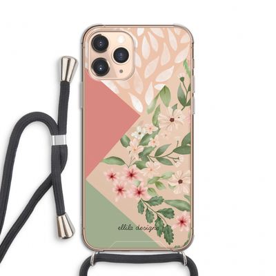 Sweet heaven geometrics: iPhone 11 Pro Transparant Hoesje met koord