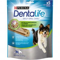 DentaLife Daily Oral Care Medium hondensnack (5 kauwsticks) 3 x 5 sticks