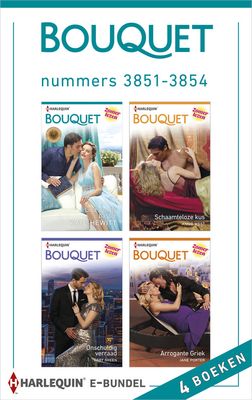 Bouquet e-bundel nummers 3851 - 3854 (4-in-1) - Kate Hewitt, Annie West, Abby Green, Jane Porter - ebook