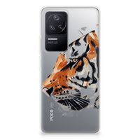 Hoesje maken Xiaomi Poco F4 Watercolor Tiger - thumbnail