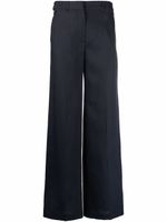 Jacquemus pantalon de tailleur à coupe ample - Bleu