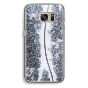 Snøfall: Samsung Galaxy S7 Transparant Hoesje