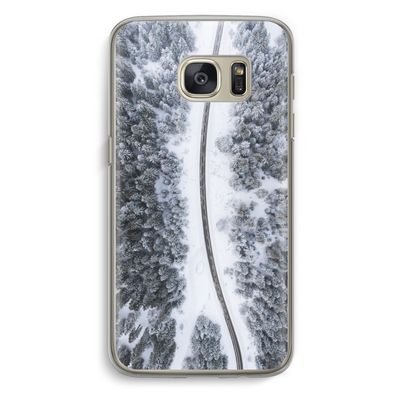 Snøfall: Samsung Galaxy S7 Transparant Hoesje
