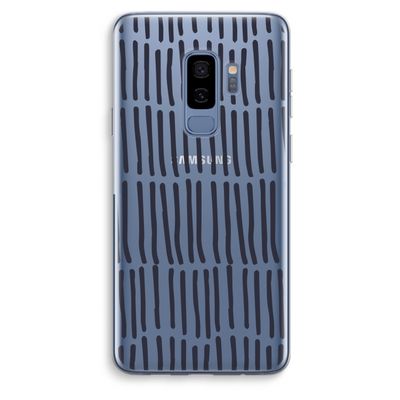 Moroccan stripes: Samsung Galaxy S9 Plus Transparant Hoesje