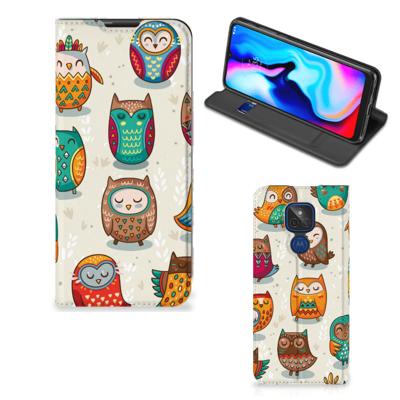 Motorola Moto G9 Play | Hoesje maken | Vrolijke Uilen