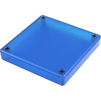 Hammond Electronics 1551XXTBU Universele behuizing 80 x 80 x 15 ABS Blauw (transparant) 1 stuk(s) - thumbnail