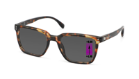 Zonneleesbril Vista Bonita Cubo XL Progressief-Hub Havanna-+4.00