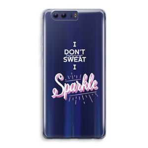 Sparkle quote: Honor 9 Transparant Hoesje