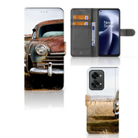 OnePlus Nord 2T Telefoonhoesje met foto Vintage Auto - thumbnail