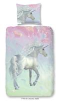 Good Morning Kinderdekbedovertrek "eenhoorn" - Multi - (140x200/220 cm) - Katoen