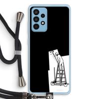 Musketon Painter: Samsung Galaxy A52 Transparant Hoesje met koord