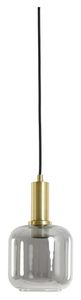 Light & Living Hanglamp 'Lekar' Ø21cm, Antiek Brons/Smoke